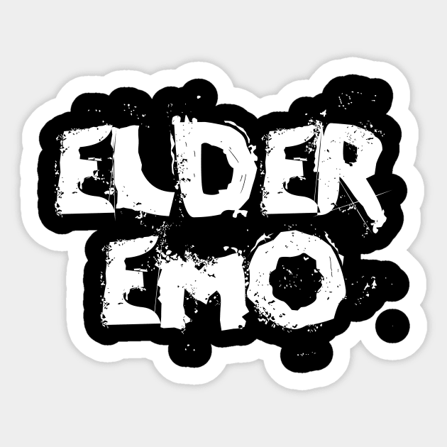 Elder Emo Sticker by MC-Face